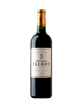 Вино Chateau Talbot Saint-Julien 2017 - фото