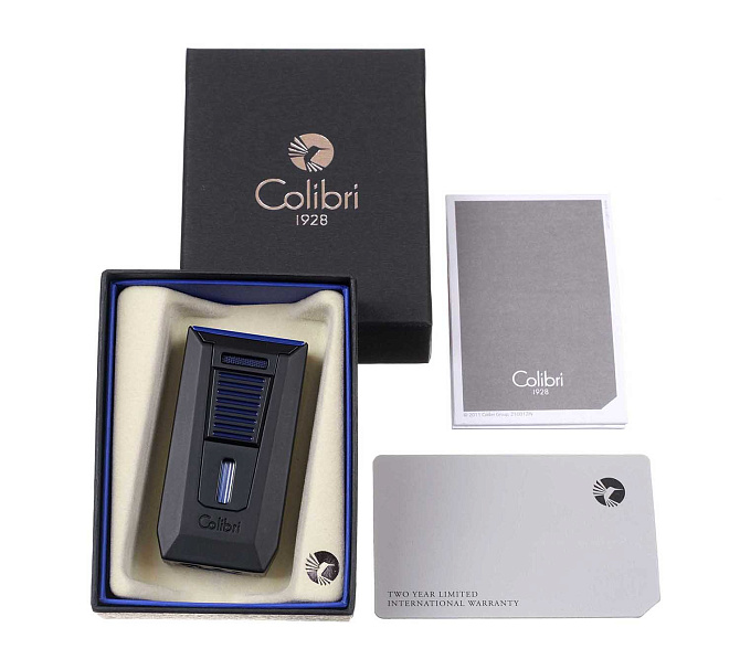 Зажигалка сигарная Colibri Slide (двойное пламя) LI850T15 - фото 14