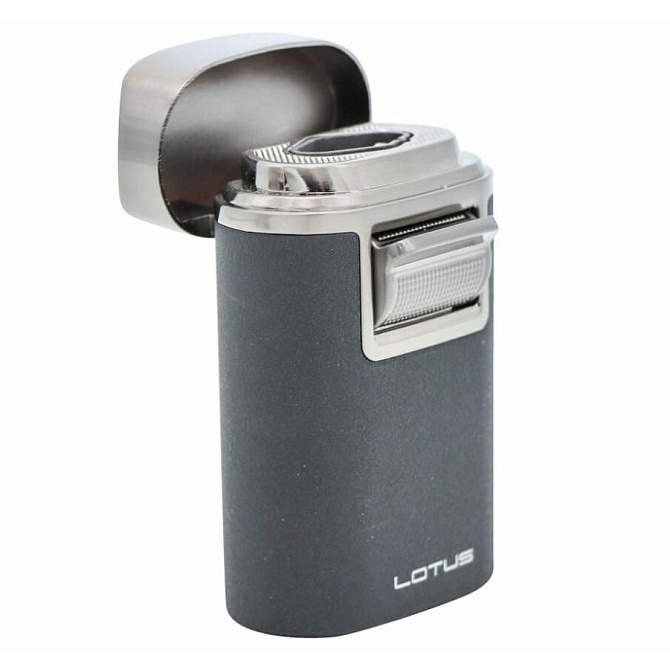 Зажигалка Lotus T7B Brawn Crackle Black Gun Настольная - фото 6