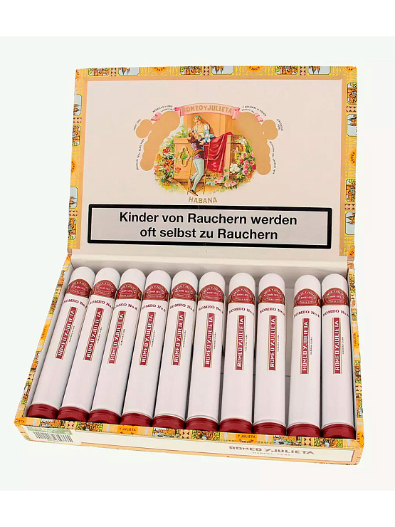 Сигары Romeo y Julieta No. 2 Tubos - фото 5