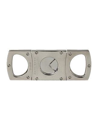 Каттер Elie Bleu Double Blade Cigar Cutter Plain Color Diagonal