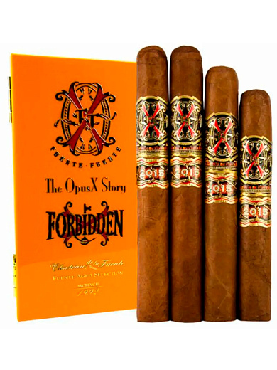 Сигары Arturo Fuente FFOX Fuente Fuente Opus X Story 4 Set Cigars Yellow - фото