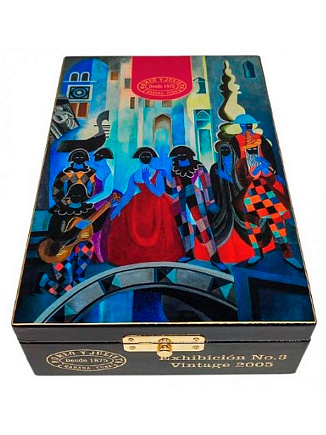 Подарочный набор кубинских сигар Romeo y Julieta Exhibicion № 3 Vintage 2005 Art Nouveau Series