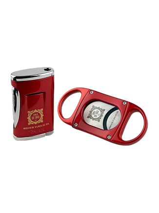 Комплект Romeo y Julieta Linea de Oro Xikar гильотина и зажигалка