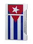 Зажигалка Elie Bleu Pocket Lighter "Plano" Cuban Flag