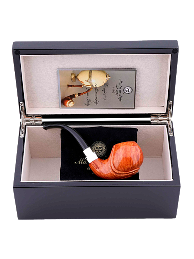 Курительная трубка Mastro de Paja Unica M455, в шкатулке - описание