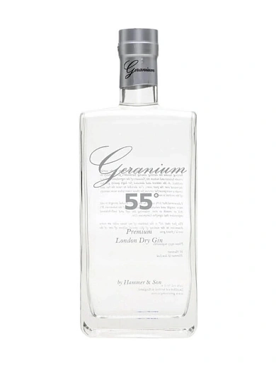Джин "Geranium" 55° Premium London Dry - фото