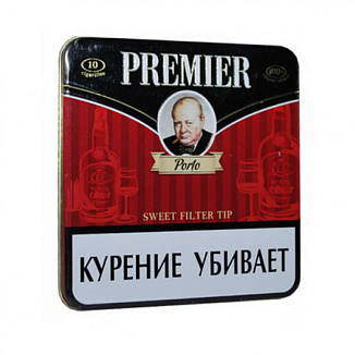 Сигариллы Premier Tip Porto (портсигар 10 шт)