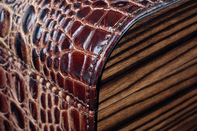 Хьюмидор Gentili LE SV40-Croco-Dark - фото 13