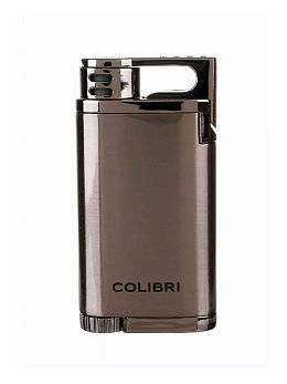 Зажигалка сигарная Colibri Belmont, оружейная сталь LI200C15 - фото