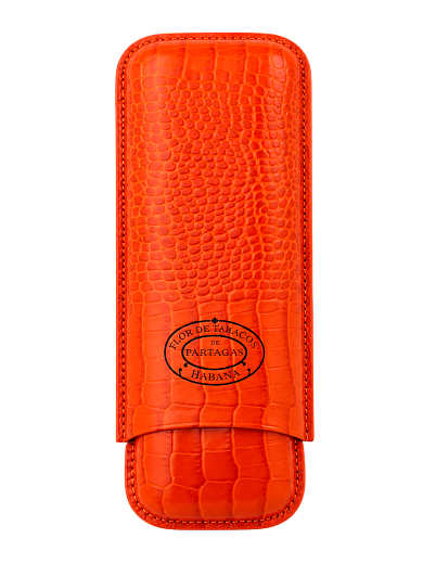 Футляр Partagas Orange на 2 сигары - фото