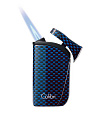 Зажигалка сигарная Colibri Falcon, синий карбон - фото 2