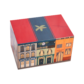 Хьюмидор Elie Bleu Humidor "Casa Cubana" Le Parisien By Night