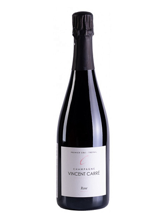 Игристое вино Vincent Carre, "1er Cru Trépail" Rose Extra Brut