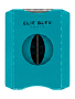 Каттер Elie Bleu Cigar Cutter V Cut Turquoise Black Blades