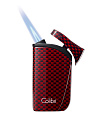 Зажигалка сигарная Colibri Falcon, красный карбон - фото 2