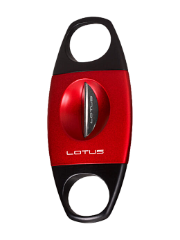 Каттер Lotus JAWS V-Cutter Serrated Anodized Red & Black Matte 64 RG CUTV103 - фото