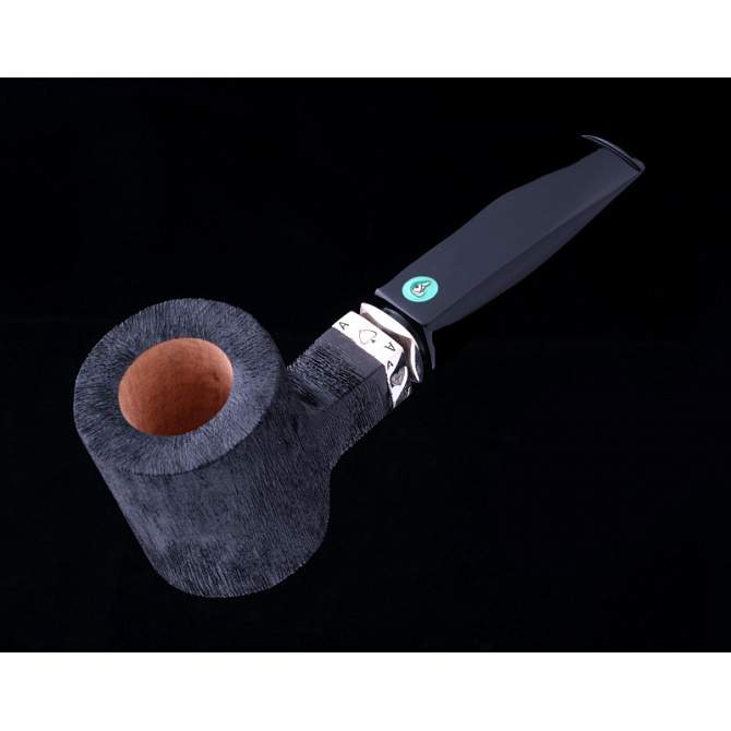 Курительные трубки L’Anatra Poker Pettinata прямая L022-3 - фото 6