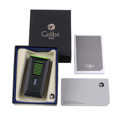 Зажигалка сигарная Colibri Slide (двойное пламя) LI850T16 - страна