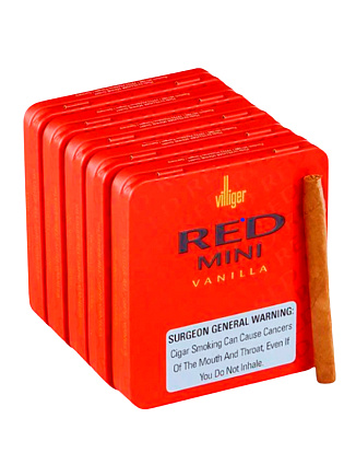Сигариллы Villiger Red Mini 20 Cigarillos Vanilla Aroma