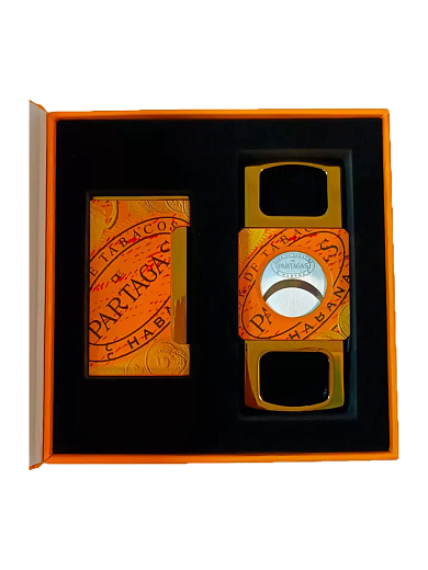 Комплект Partagas гильотина и зажигалка - цена