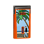 Зажигалка Elie Bleu Pocket Lighter "J15" Casa Cubana Orange