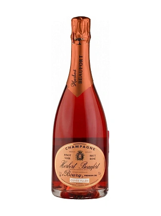 Шампанское Herbert Beaufort, "Cuvee Yllen" Brut Rose, Bouzy Premier Cru