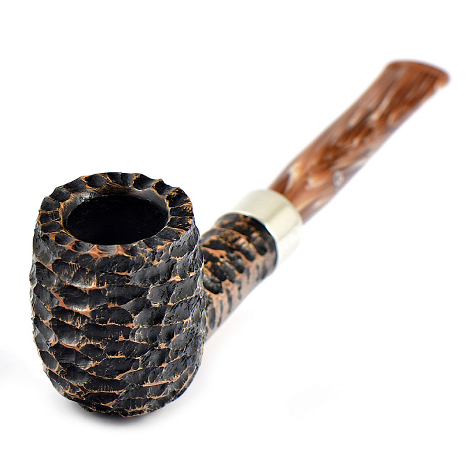 Курительная трубка Peterson Derry Rustic 106 (фильтр 9 мм) - фото 7