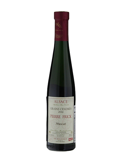 Вино Pierre Frick, "Grains Cendres" Muscat Alsace AOC, 2019 0.375 л - фото