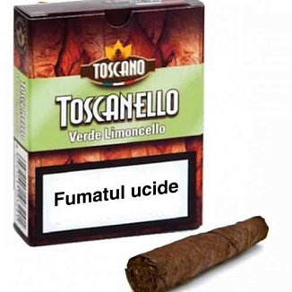 Сигариллы Toscano Toscanello Aroma Limoncello