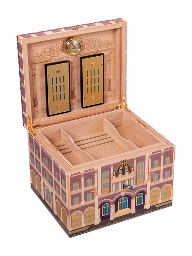 Хьюмидор Elie Bleu Humidor "Casa Cubana" Palacio de la Revolucion 110 сигар - цена