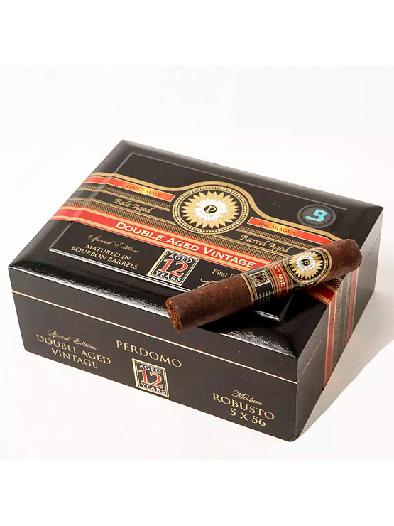 Сигары Perdomo Double Aged 12 Year Vintage Maduro Robusto - фото 6