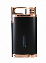 Зажигалка сигарная Colibri Belmont, черно-розовое золото - фото 4