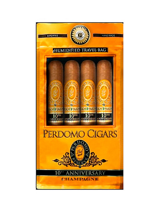 Подарочный набор сигар Perdomo Humidified Epicure Champagne