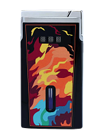Зажигалка Elie Bleu Pocket Lighter "J15" Fire Horse - фото