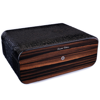 Хьюмидор Gentili LE SV75-Croco-Black