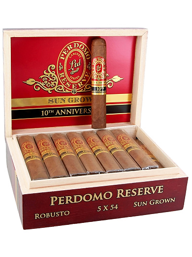 Сигары Perdomo Reserve 10th Anniversary Sun Grown Robusto - цена