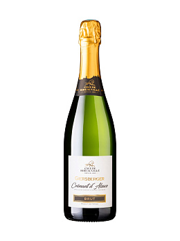 Игристое вино Cave de Ribeauville "Giersberger" Cremant d'Alsace AOC Brut - фото