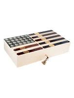 Хьюмидор Elie Bleu Humidor "Stars and Stripes" 110 сигар - фото