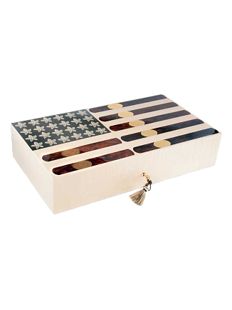 Хьюмидор Elie Bleu Humidor "Stars and Stripes" 110 сигар