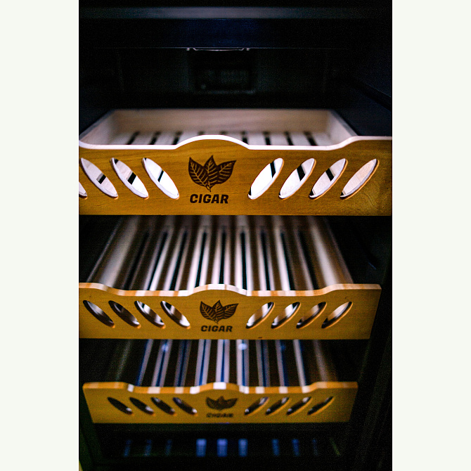 Электронный шкаф Cigar Cabinet JC-65 - фото 7