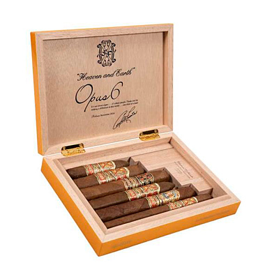 Сигары Arturo Fuente FFOX Fuente Fuente Opus X 6 Set Cigars Yellow - фото