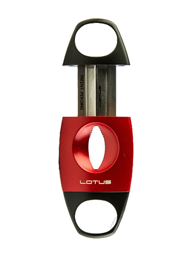 Каттер Lotus JAWS V-Cutter Serrated Anodized Red & Black Matte 64 RG CUTV103 - цена