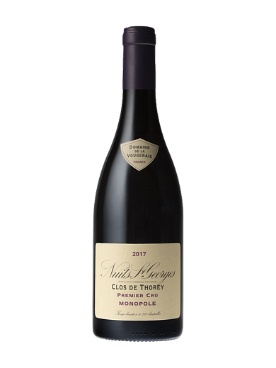Вино Domaine de la Vougeraie, Nuits-Saint-Georges 1er Cru "Clos de Thorey" Monopole, 2017 0.75 л - фото