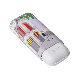 Футляр Elie Bleu "Casa Cubana" Cigar Case - caliber 27 на 2 сигары - фото