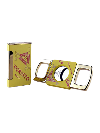 Комплект Montecristo гильотина и зажигалка