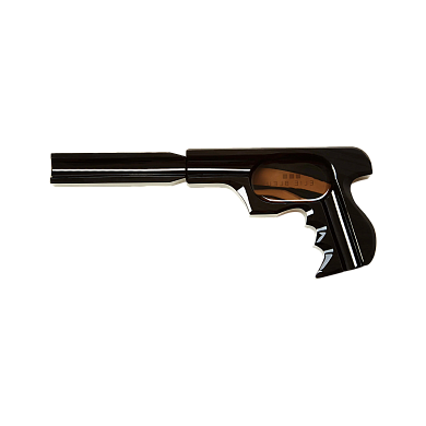 Пепельница Elie Bleu Ashtray "Gun" Black Obsidienne - фото