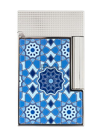 Зажигалка S.T. Dupont Lighter Ligne 2 "Alhambra" Blue