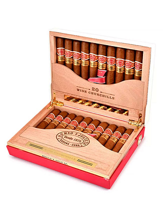 Сигары Romeo y Julieta Wide Churchills в хьюмидоре