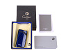 Зажигалка сигарная Colibri Falcon, синий карбон - фото 4